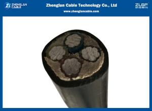 China 4x25sqmm Al Xlpe Pvc aluminium armored cable As Per IEC60502-1 factory