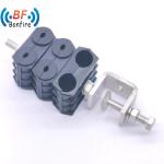 Black Suspension Anchor Dead End Clamps for Hanging Fiber Optic Cable ADSS
