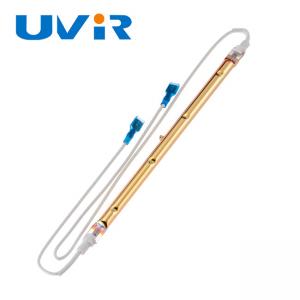 China 900W 220V Quartz Infrared Lamps Short Wave gold reflector heating accessories for oven on sale