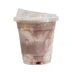 90mm Dia Clear Milk Tea Plastic Cups With Lids 20oz 16oz 15oz Nontoxic