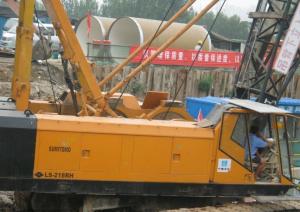 China 80T crawler crane sumitomo LS245 Fully Hydraulic Crawler Crane 2003 5000 HOURS factory