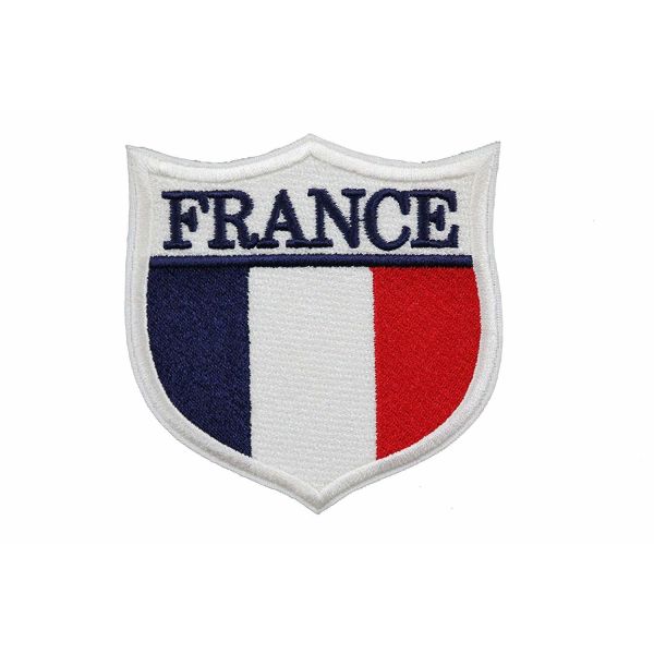 China Woven Embroidery Iron On Fabric Patches / Custom Jersey Patches factory