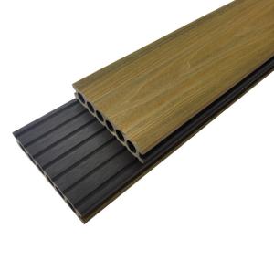 China Co Extruded Anti Slip Wood Plastic Composite Decking Fire Resistance factory