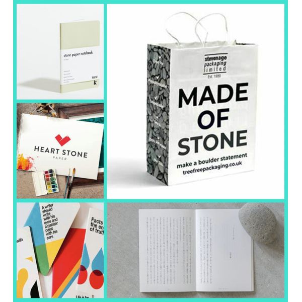 200um 100% Tree free Stone Paper For Shopping Bags Oil Resistant 25'' x 40''