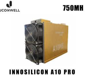 China Innosilicon A10 Pro+ Ethminer 8GB 750MH 950W A10 Pro+ 7gb factory