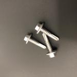 Hex Head Galvanized Self Drilling Screws Metal 10G 16x25mm With Flange
