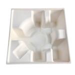 Compostable Paper Packaging , Sugarcane Moulded Cardboard Packaging