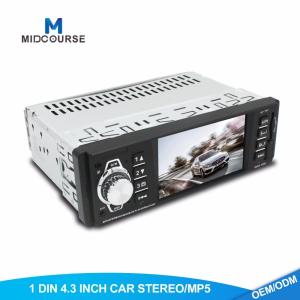 China Professional 1 Din Car Stereo 4.1 Inch TFT Car 1 Din Navigation System factory