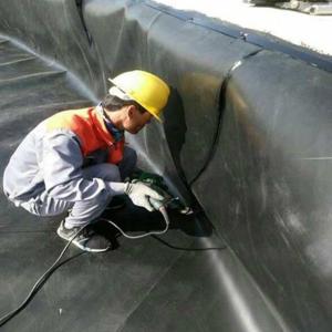 China Free Spare Parts After-sale Service HDPE Liner Geomembrane for Fish and Shrimp Pond factory