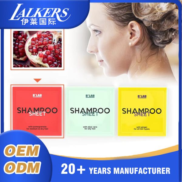 China Disposable Dissolvable Shampoo Tablets Customizable Quick Dissolve Compact factory