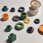 20-90 Shore Custom Silicone Moulding Parts Chemical Resistance Medical Silicone