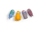 11x5.3cm Soft Indestructible Super Durable Dog Toys For Big Dogs Clay Sculpture