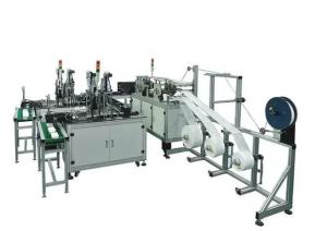 China Semi Auto Mask Making Equipment , Non Woven Mask Making Machine ISO CE factory