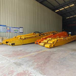 China Excavator Long Arm 18 Meters Practical Excavator Dipper Arm Extension For Komatsu HITACHI HYUNDAI ， Long Reach Digger factory