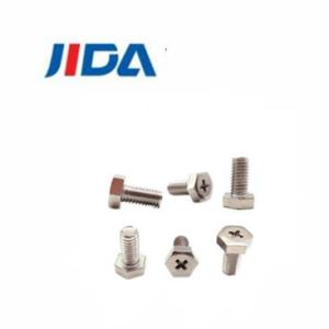 China SS316 Stainless Steel Cross Recessed Head Hex Nut Screws M4-M16 factory