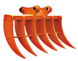 China PC330 PC220 Excavator Tilt Rake Backhoe Root Rake factory