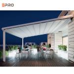 T5 Automatic Modern Aluminium Pergola Caravan Metal Gazebo Roof 3x6m