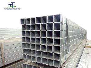 China Uniform Coating Square Hollow Section , Seamless Square Tubing High Deformability factory