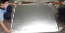 China 43&quot;X49&quot; Lubricated Aluminum Entry Board 0.10/0.15/0.18/0.18mm Thinkness factory