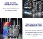 P3.91-P7.82 Rental Flexible LED Transparent Film Screen / Transparent LED Video