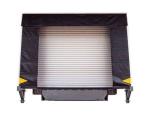 Durable Double Weaved Fabric Dock Shelter Galvanized Steel Frame