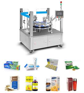 China 220V Pharmaceutical Cartoning Machine ZH-50 Automatic Box Packing Machine factory