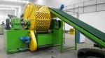 Two Shaft Tire Recycling Machine Compact Structure Tyre Shredding Machine