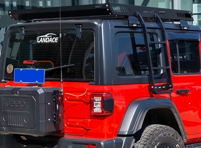 Black 1455*1425*113mm Roof Rack Cargo Top Luggage Holder Carrier for Sports Equipment