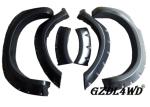 Matte Black Wheel Arch Flares , Toyota Hilux Vigo Fender Flares Pocket Style