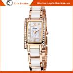 KM12 Fashion Casual Luxury Women's Men Stainless Steel Band Quartz Analog Wrist