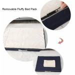 Modern Pet Camp Jumbo Bed Orthopedic Memory Foam Washable Removable Cover For