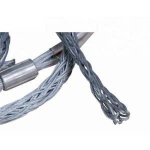 Double Thimble Transmission Line Stringing Tools Cable Stocking For Connecting