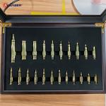 Multiple Calibers Laser Bore Sight Kit High Accurate Preset Red Laser Rifle 223