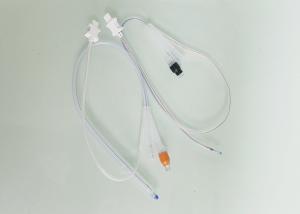China Transparent Smooth Silicone Temperature Probe Foley Catheter 400mm Length factory