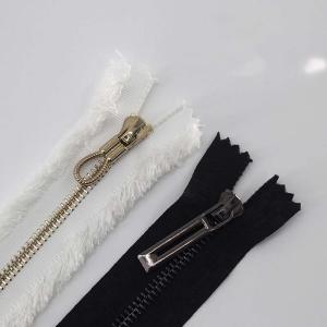China TGKELL Long Chain Zipper , Plastic Aluminium Resin Brass Zipper Tape factory