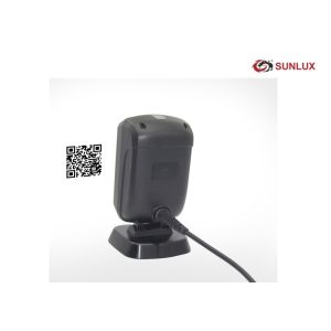 Omnidirectional Ticket Barcode Scanner 2D Imager Black Shell Multiple Interfaces