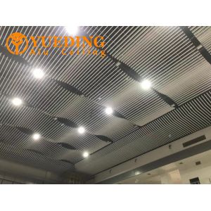 Roof Ceiling Materials Aluminum Alloy Square Tube Suspended Ceiling