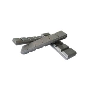 China 65HRC 240*90*23mm Laminated White Iron CB90 Chocky Bars factory