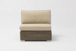 Comfortable Patio Furniture Aluminum and Pe Rattan Garden Sofa Set for