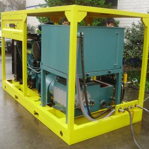 China 90kw 1500bar Hydro Blasting Equipment Industrial Water Blasting Machine factory