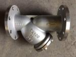 Complete Certificate Stainless Steel SS304 SS316 PN16 Flanged Y Strainer for