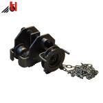 2 Ton Lifting Equipment Manual Plain Trolley With Solid Steel