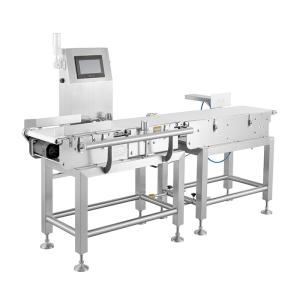 China High Speed Conveyor Weight Checking Machine For Vegetables 2 Years Warranty factory