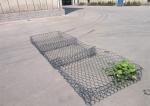 Low Carbon Gabion Mattress Galvanized / Galfan / PVC Coated Surface Treatment
