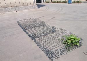 China Low Carbon Gabion Mattress Galvanized / Galfan / PVC Coated Surface Treatment factory
