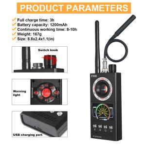 China Wireless RF Singal Hidden Anti Spy Detector Camera Finder factory