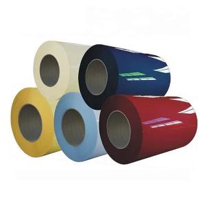China Color Coated Aluminum Alloy Coil Cold Hot Rolled PE / PVDF Coating Paint factory