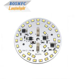 China Downlight 2835 SMD LED Aluminum PCB , Motion Radar Sensor ED Light Circuit Board factory