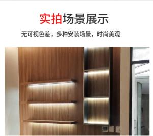 China Stylish 3500K 12V Modern Cabinet Light With Touch Switch And Aluminum Housing factory