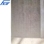 Stainless Steel 304 316 Slot Profile Wire Screen Flat Sheet Panels Sieve Screen